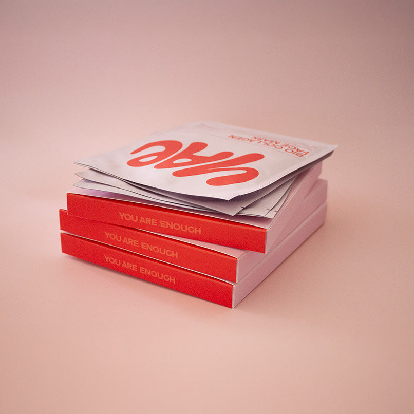 Yae Beauty Co Bio Collagen Face Mask - Multi Pack. For hydrated skin