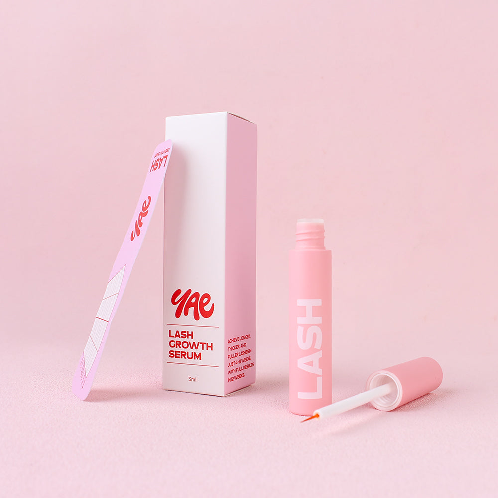 Yae Beauty Co 3ml Lash Growth Serum for longer, fuller lashes